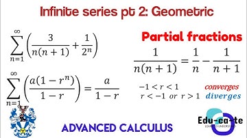 Infinite series pt 2 : Geometric series