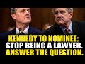 Kennedy Grills Judicial Nominee On Presidential War Powers, Takings Clause And Racial Classification