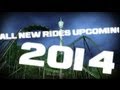 All New Rollercoasters In 2014 (POV&#39;s) Part 1