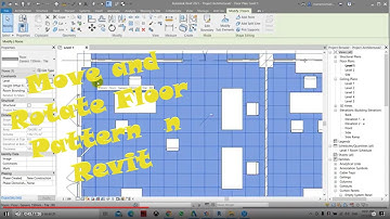 Move and Rotate Floor Pattern In Revit
