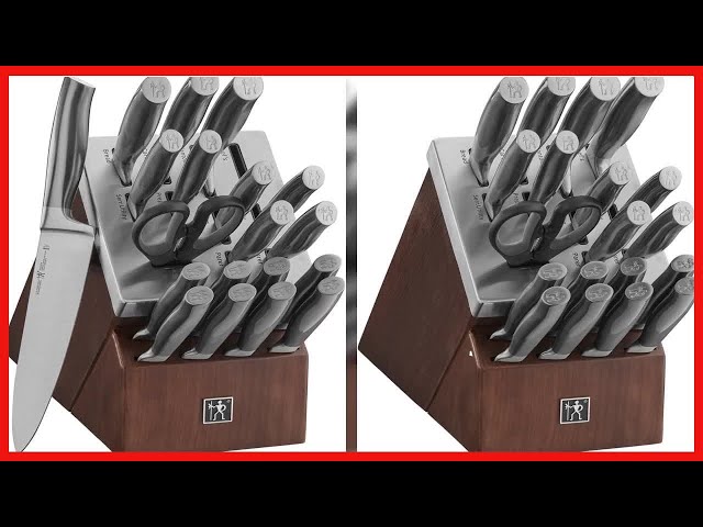 Henckels Graphite 20-piece Self-Sharpening Block Set