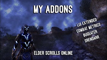 My Addon Setup and Explanation