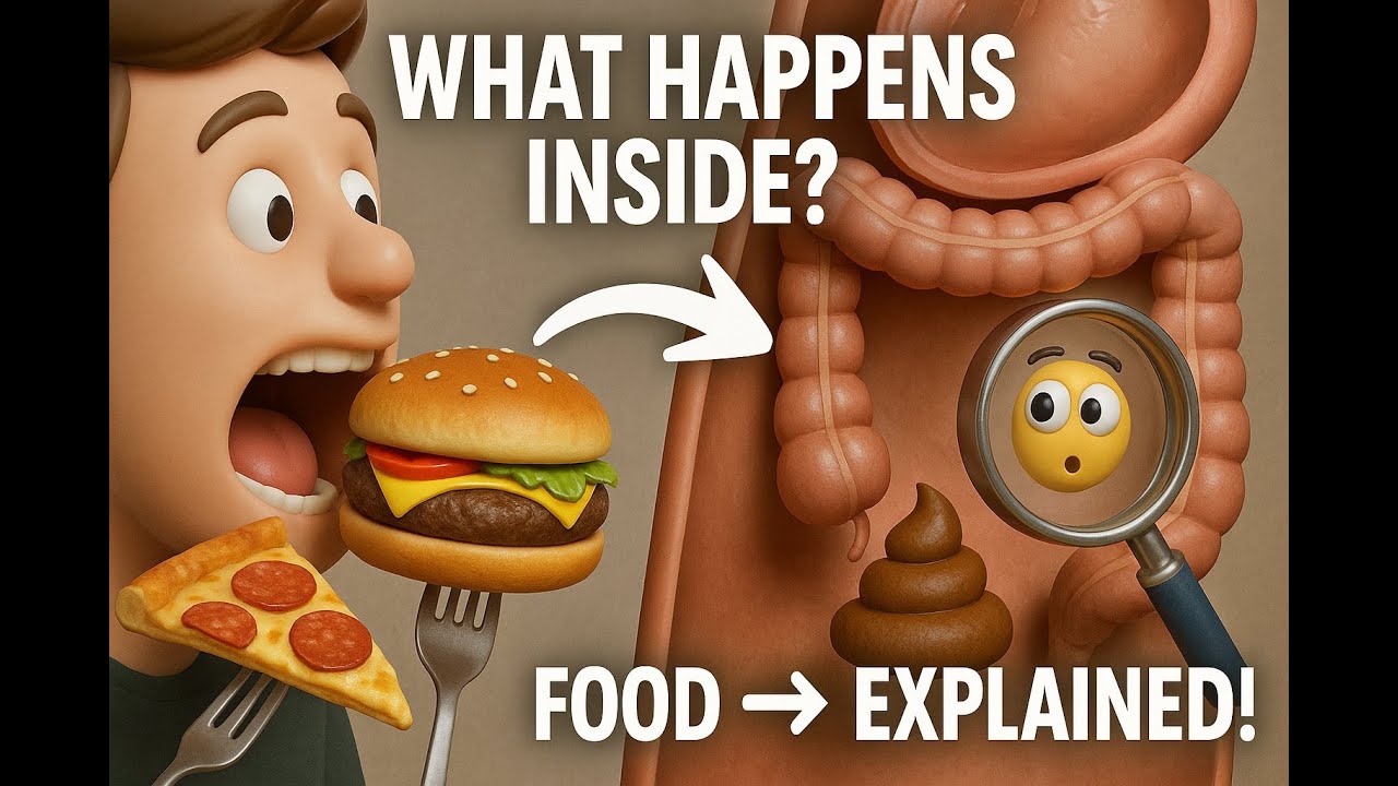 The SHOCKING Truth About How Food Turns into Poop / how food turns into ...