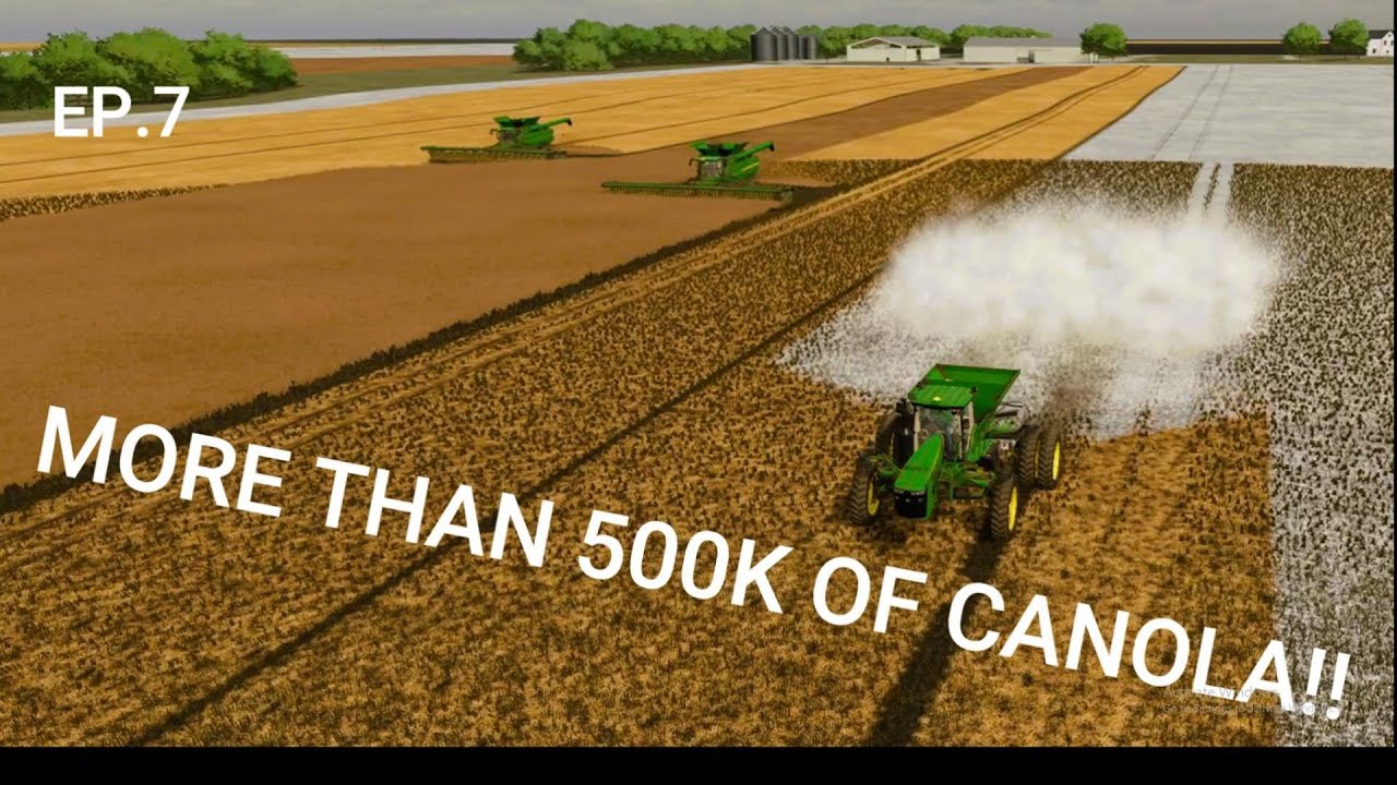 JOHN DEERE only/Big Flats Texas / EP.7/ FS22 Timeplapse YouTube