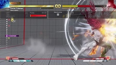 Street Fighter® V Gill VT1 VS1 Midscreen Untechable Meaty Setup + Weird Interaction