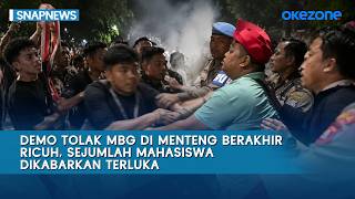 Demo Tolak Mbg Di Menteng Berakhir Ricuh, Sejumlah Mahasiswa Dikabarkan Terluka Snapnews