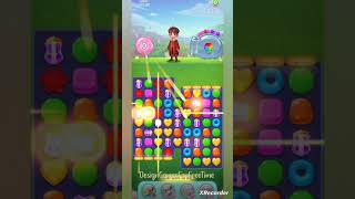 Jellipop Match - Levels 28-30 gameplay cute match 3 puzzle design decor build game walkthrough screenshot 5