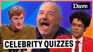 James Acaster, Bob Mortimer & Richard Ayoade In The Most BIZARRE Celeb Quizzes | Dave