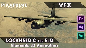 Lockheed C-130 Animation rendered in After Effects & Elements 3D.