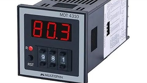 Multispan Digital Timer wiring and it