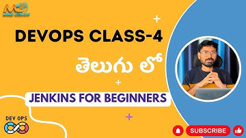 DEVOPS 4 || AWS DEVOPS Tutorial For Beginners | JENKINS  తెలుగులో !