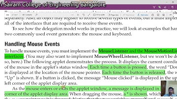 LectureVideo 18CS45 Module-5 EventListenerInterfaces- Reji Thomas mp4