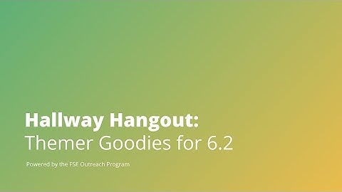 Hallway Hangout: Let