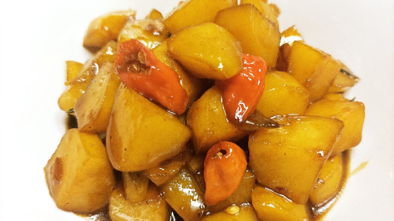 RESEP TUMIS KENTANG SAUS KECAP RESEP TUMIS KENTANG SAUS KECAP