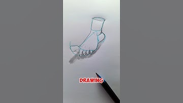 How to Draw Awkward Feet – Fix Tricky Poses Fast! #drawing #foryou #art #howtodraw #awesome #sketch