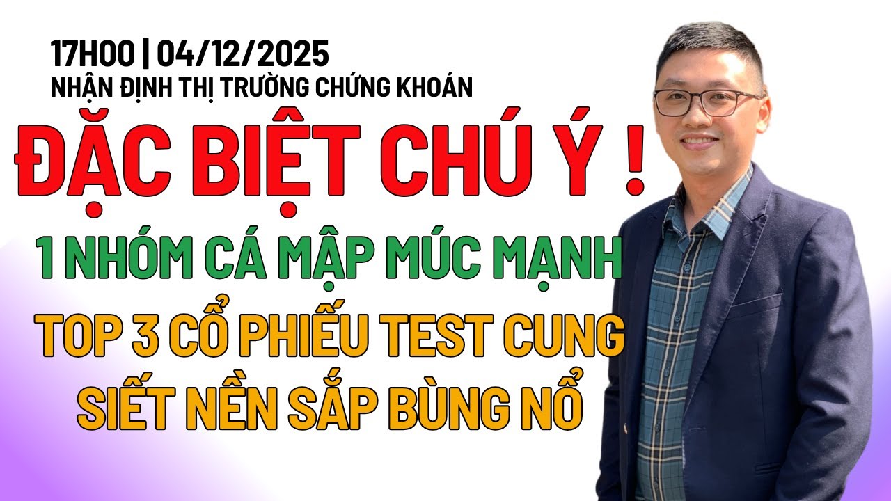 Chứng khoán hôm nay | Nhận định thị trường: VNINDEX SẮP TỚI ĐỈNH, TOP CỔ PHIẾU SẮP NỔ?