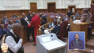 EFF Removed From NCOP And Zuma Laughs