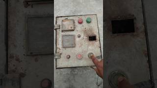 Old Single Moter Starter #viral #experiment #trending #science #physics #shorts