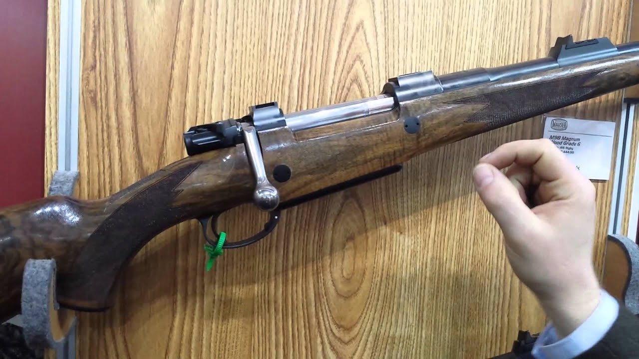 NEW Mauser M98 Magnum hunting rifle - YouTube