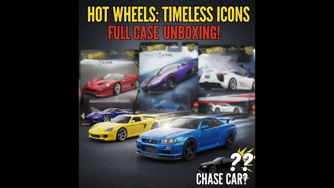 Культура автомобилей Hot Wheels: Распаковка бессмертной иконы! 📦 Нашли ли мы погоню?
