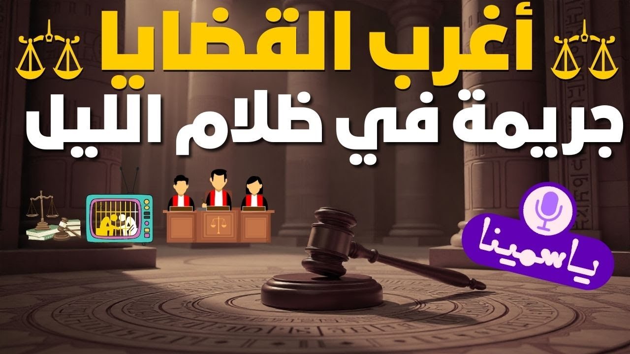 أغرب القضايا ⚖︎ من الجاني ⚖︎ من أرشيف المحاكم 😱 جريمة في ظلام الليل