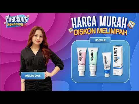 Iklan program Checkout Sekarang yang tayang pada Minggu, 8 Maret 2026 pukul 12.00 WIB hanya di Moji