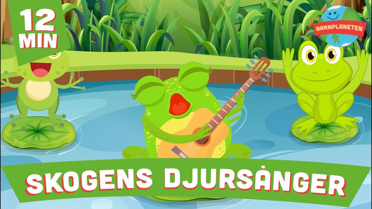 Skogens djursånger - Barnplaneten animerad långvideo