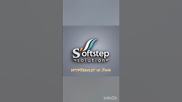 HttpServlet in Java #WebDevelopment #WebApps #Servlet #Shorts #Softstep #SoftstepSolution