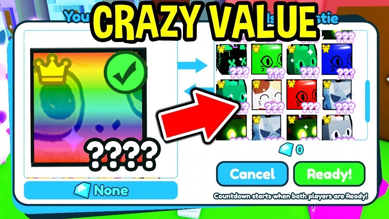 What Do People Trade for a RAINBOW TITANIC BALLOON MONKEY in Pet Simulator X