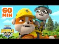 Rubble &amp; Crew Silliest Rescues &amp; Adventures! 🚜 1 Hour Compilation | Nick Jr.