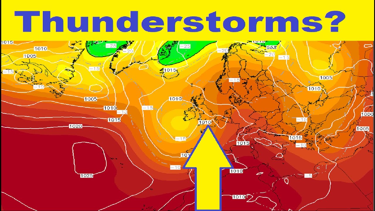 Ten Day Forecast: Big Thundery Breakdown End Of Next Week? - YouTube