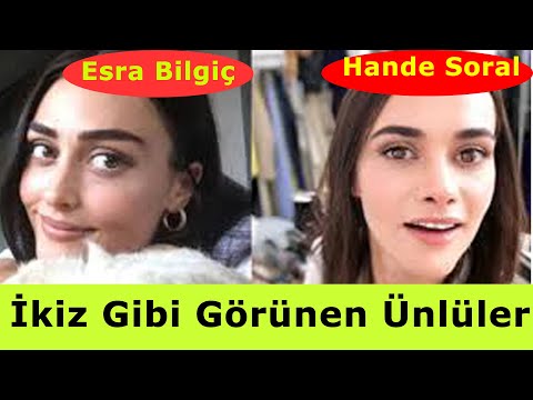 Birbirine Çok Benzeyen Ünlüler - İkiz Gibi Görünen Ünlüler