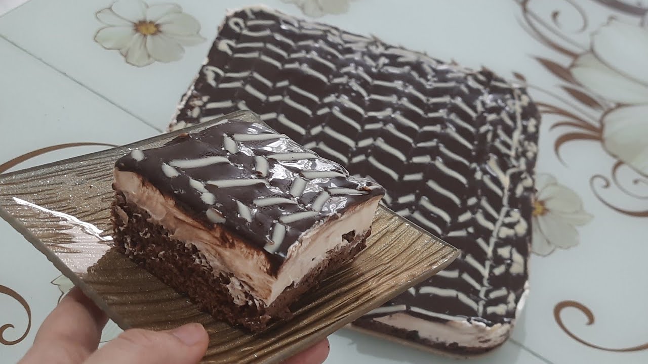 بالنشا فقط ‼️حضري حلوى لاكريم بدون غلوتين بلا كثرة المقادير كل شي متوفر عندك في البيت كذوب في الفم😋