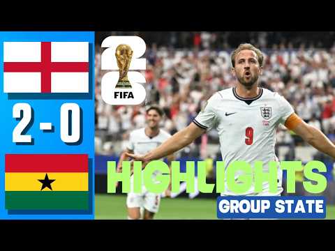 England vs Ghana