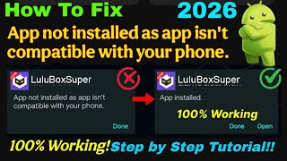 How to Fix App Not Installed (Quick & Easy Method) ✅