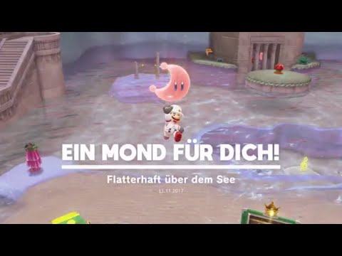 Video Super Mario Odyssey ~ Seeland ~ Mond Nr 38 ~ Mondblock... - youtube