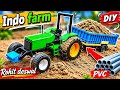 How to make indo Farm tractor with PVC pipe #Indo farm keise banenge PVC #Munu indo Farm keise banen