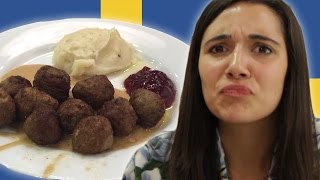 People Try Ikea Food