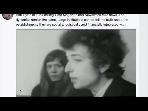 Bob Dylan 1964 talking to Time & Newsweek