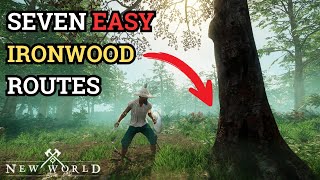 New World: Aeternum 2025 – Ironwood Farming Guide (56 Trees in 15 Minutes)