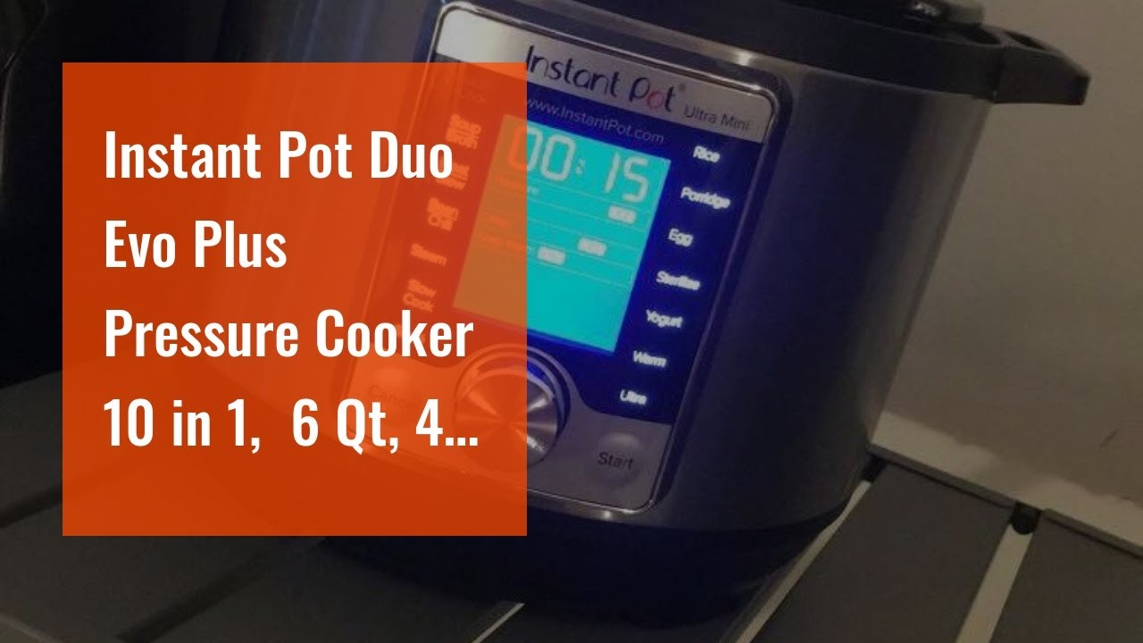 Getting Started With Instant Pot Duo Evo Plus, Unboxing & Water Test