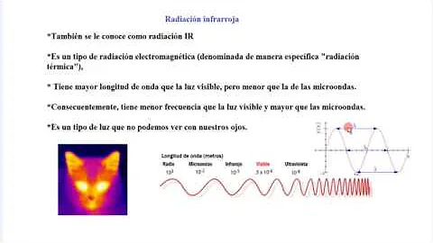 ¿Qué objetos emiten ondas infrarrojas?