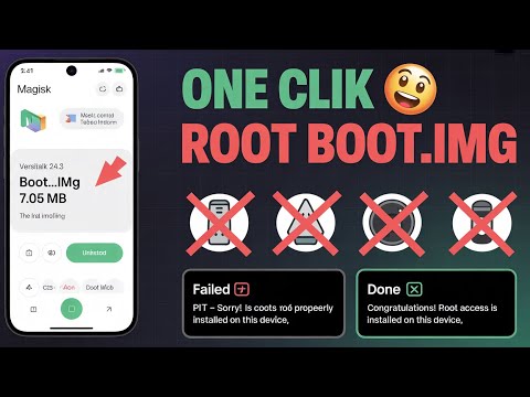 How To Root Any Android Boot.img Without Computer 😲 Android 14 13 12 11 10 9 8 Root 2026🔥Magisk 30.4