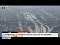 105 Freeway closed after human trafficking suspect crashes during LAPD chase