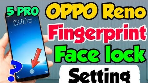 OPPO Reno 5 Pro mein Fingerprint & Face lock kaise lagaye | OPPO Reno 5 Pro Fingerprint lock Setting