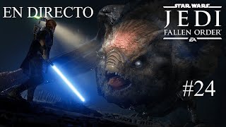 Star Wars Jedi: Fallen Order - PS4 Live Gameplay #24 [ESP/ENG]