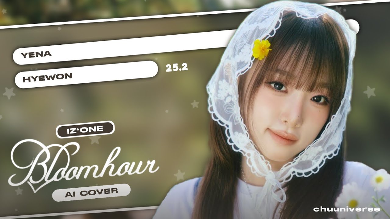 [AI COVER] How would IZ*ONE sing 'Bloom hour' by WJSN