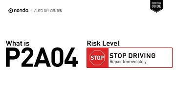 What is P2A04 Engine Code [Quick Guide]