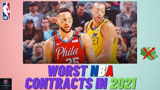 Worst CONTRACTS in the NBA!!! #Shorts