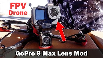 Max Lens Mod for FPV - GoPro 9 Horizon Lock Comparison